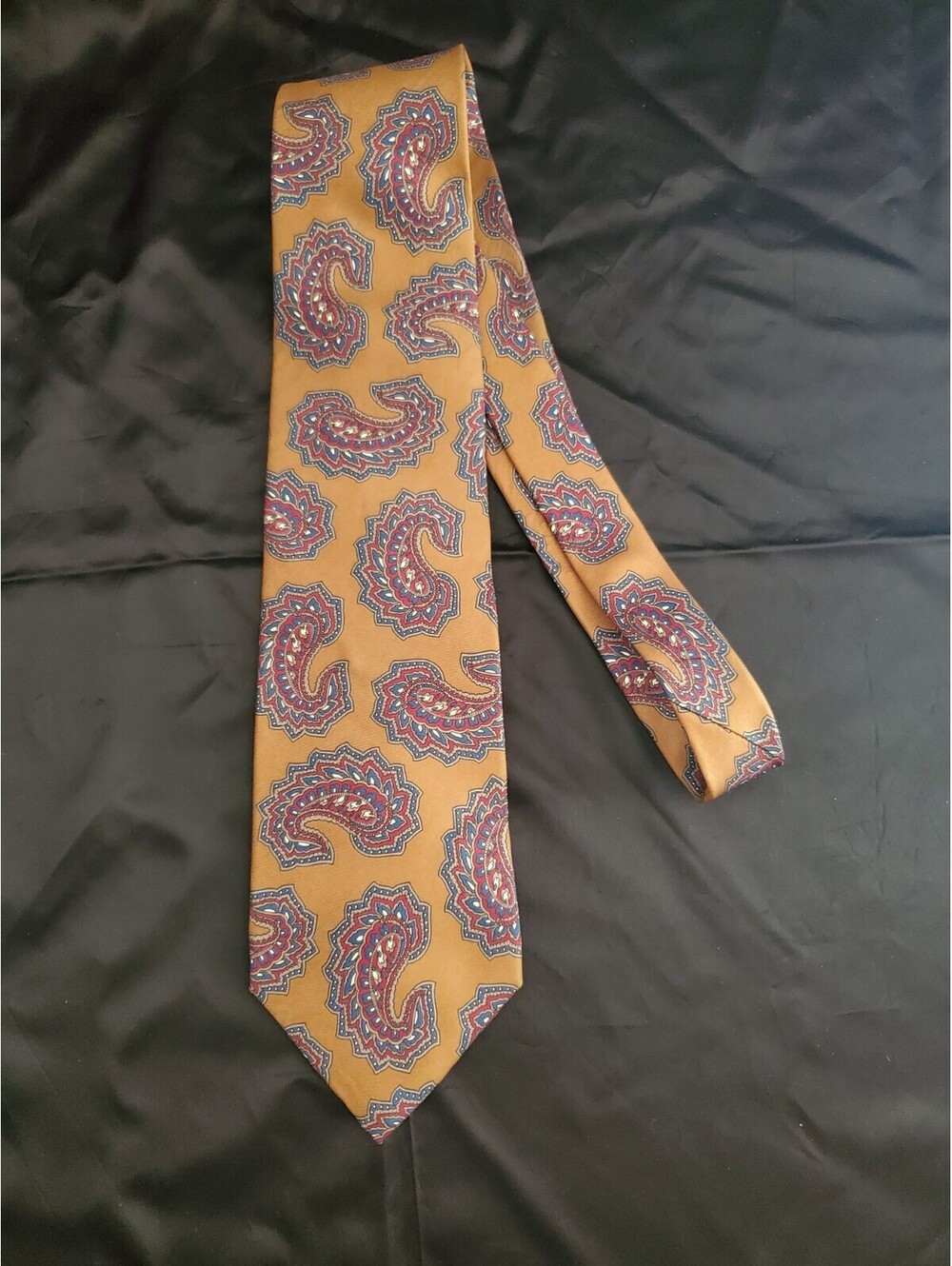 Dior Brown Paisley Tie